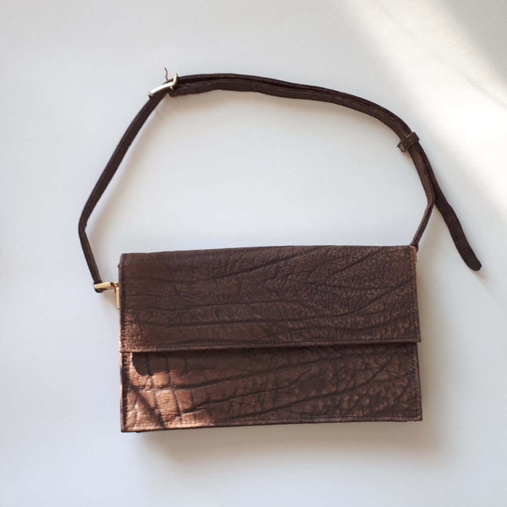 Vintage | Handcrafted African Buffalo Purse